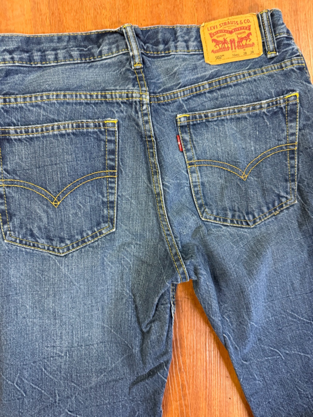 Boys / Girls  Denim Distressed Jeans Classics 28 X 28 / 16 Regular - Picture 15 of 15